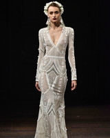 Champagne Crochet Wedding Dress